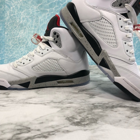 🚨SOLD🚨Jordan 5 Retro “White, Red, Black” - Picture 7 of 7